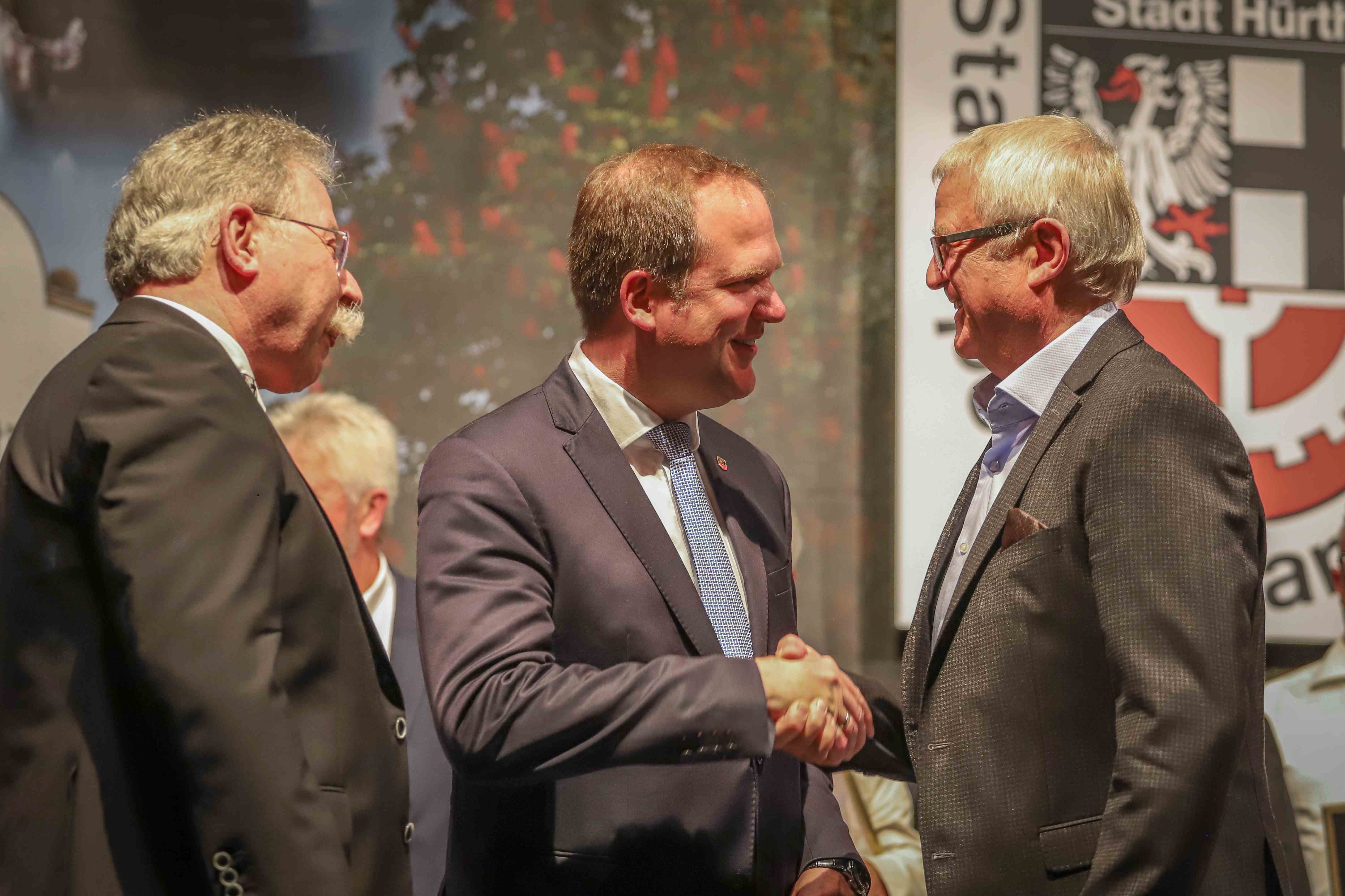 Grams und Thiel vom  Stadtsportverband ausgezeichnet