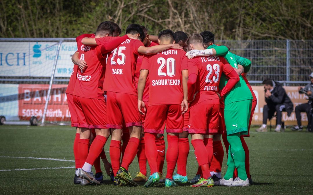 Fußballspieler im Kreis