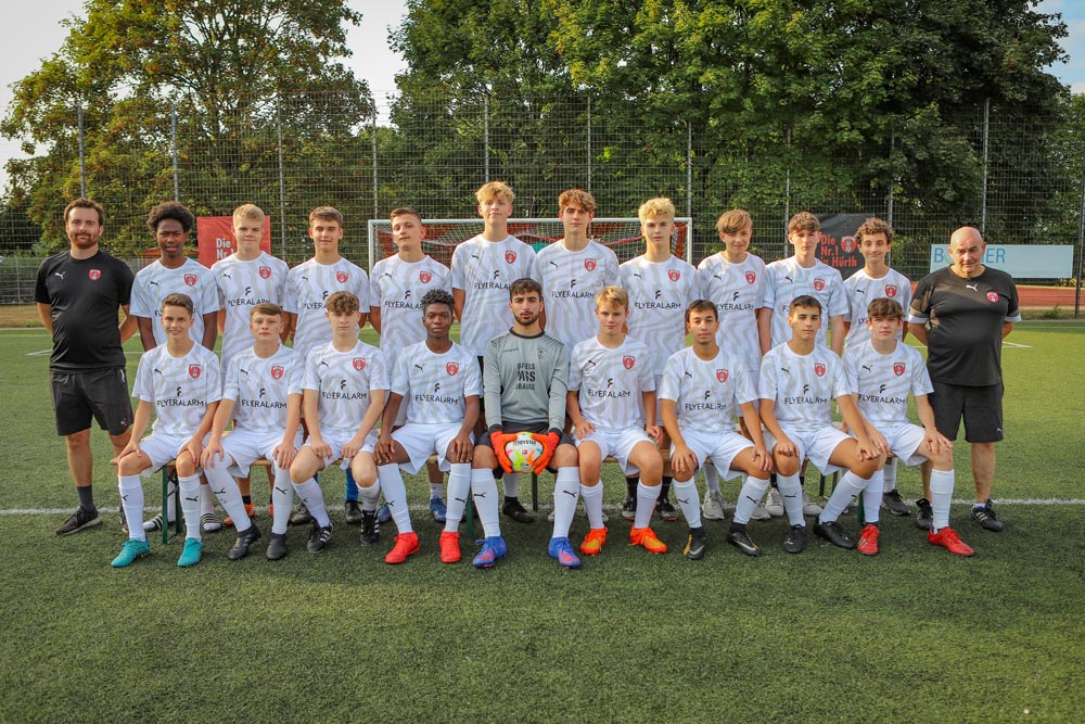 U17 B2 Fußballmannschaft