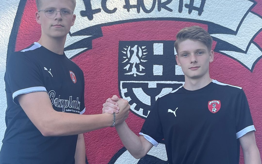 Zwei neue Schiedsrichter aus der Jugend des FC Hürth